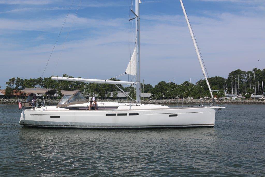 OXYGEN, a 2018 Sun Odyssey 519 available for charter in the British Virgin Islands.