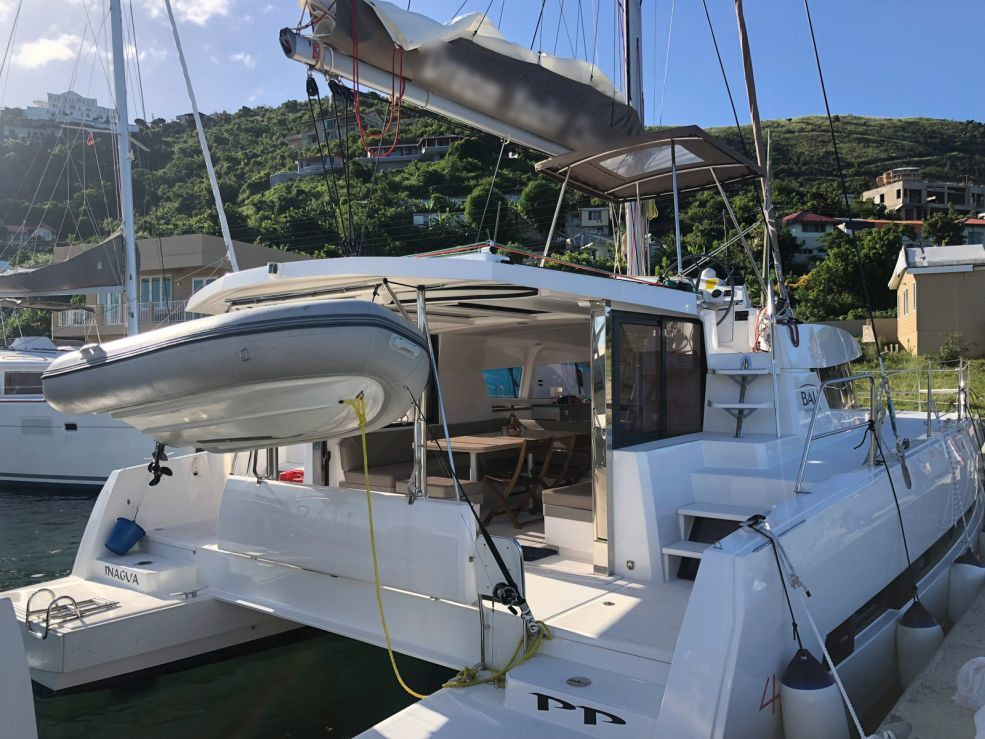 INAGUA, a 2018 Bali 4.0 available for charter in La Paz, Mexico.