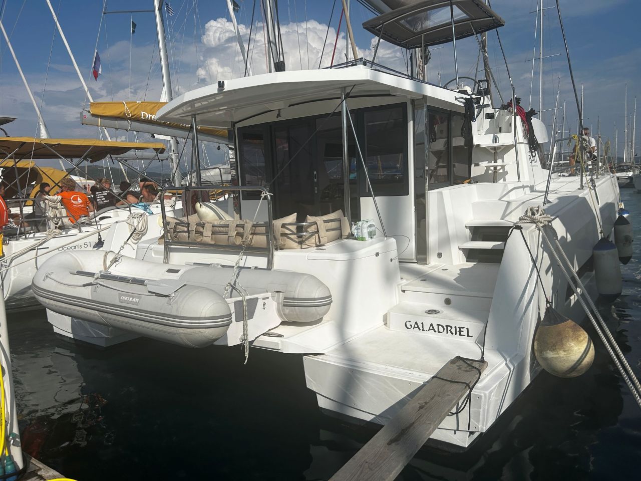 GALADRIEL, a 2020 Bali 4.1 available for charter in Greece.