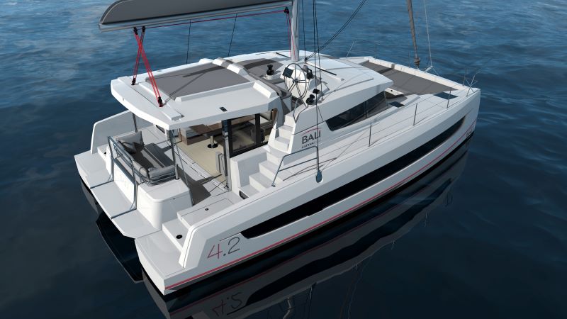 WRECKLESS I, a 2024 Bali 4.2 available for charter in St. Vincent and the Grenadines.