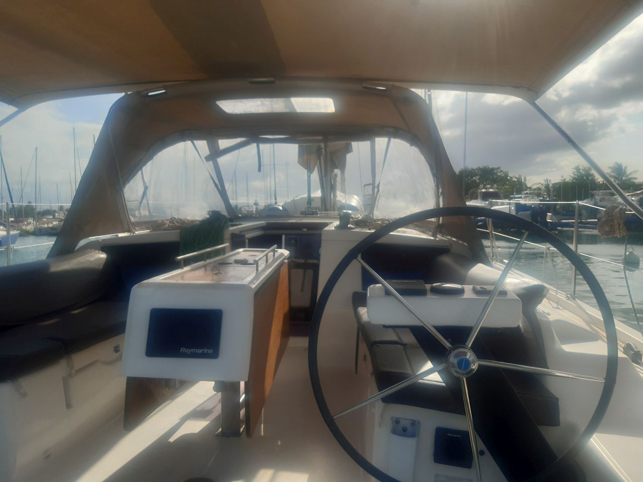 MAYBE TOMORROW, 2023 Dufour 390 GL, Exuma Bahamas
