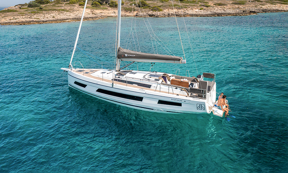 ZEPHYRUS, a 2024 Dufour 41 available for charter in Greece.