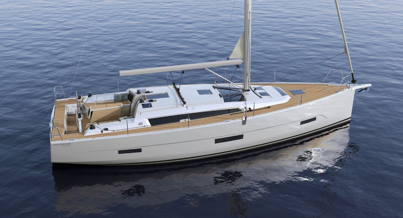 SUNNY MANGO, a 2020 Dufour 430 GL available for charter in St. Martin, Anguilla & St. Barts.