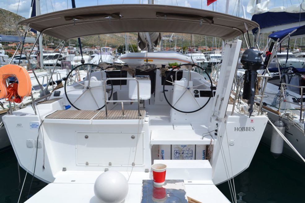 HOBBES, a 2017 Dufour 460 GL available for charter in Croatia.