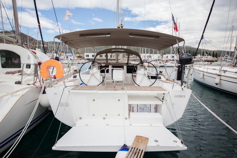 LUCRECE, a 2017 Dufour 460 GL available for charter in Croatia.