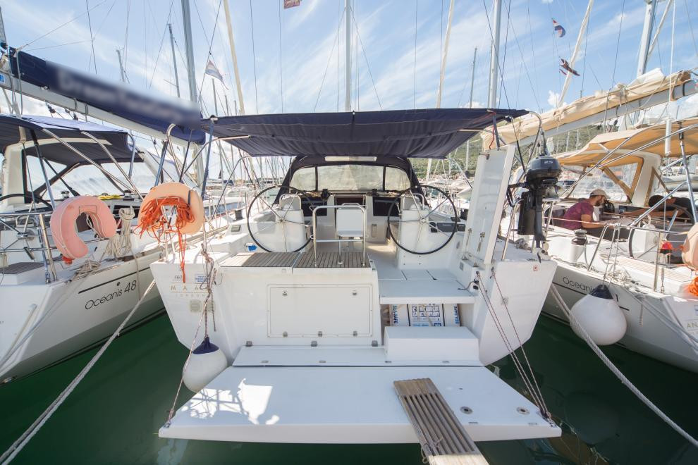 MAAR, a 2016 Dufour 460 GL available for charter in Greece.