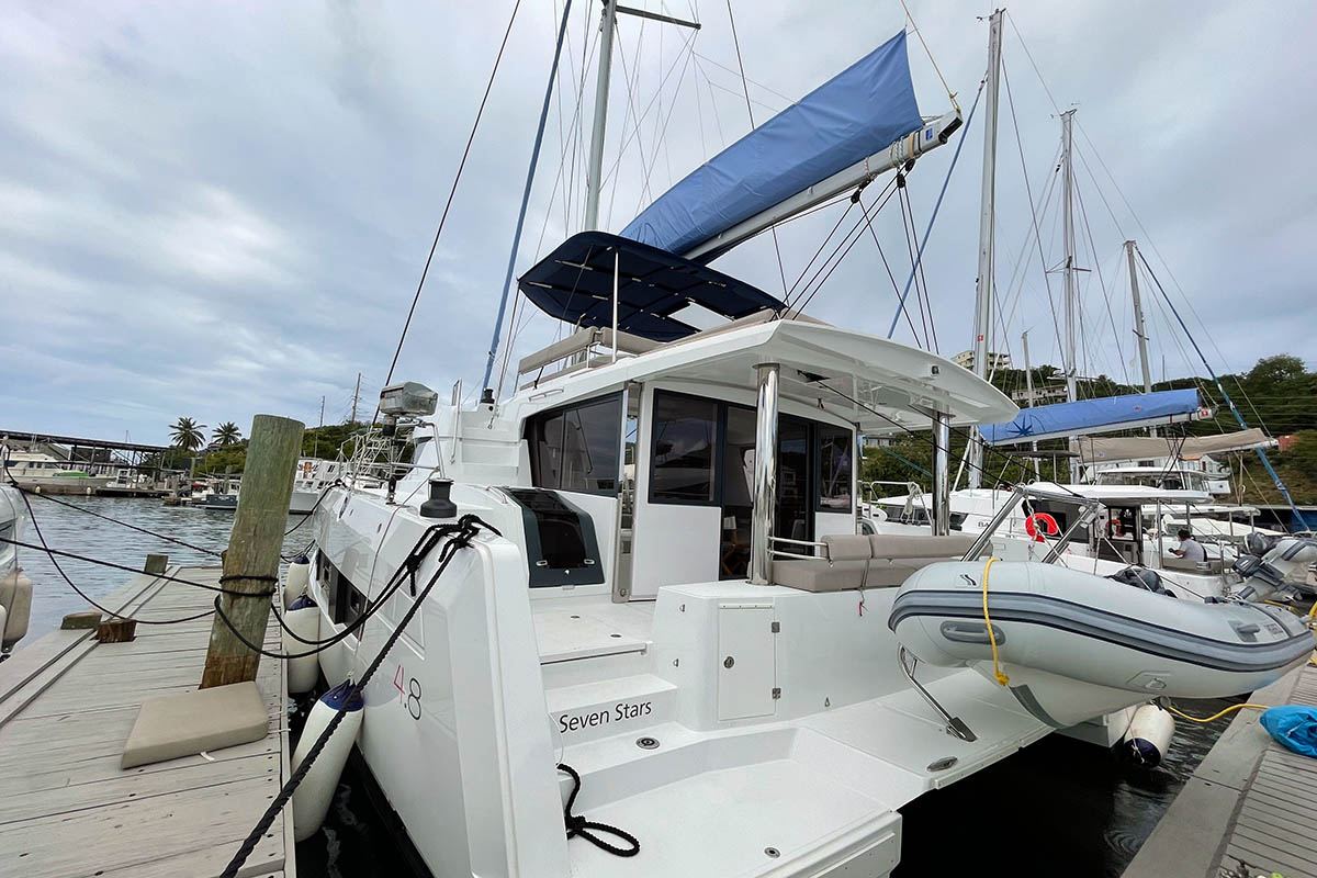 SEVEN STARS BVI, a 2022 Bali 4.8 available for charter in the British Virgin Islands.
