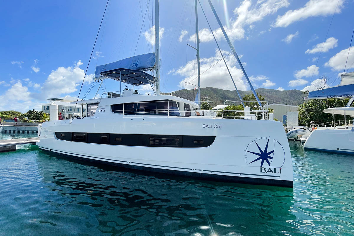 BALI CAT, a 2022 Bali 4.8 available for charter in the British Virgin Islands.