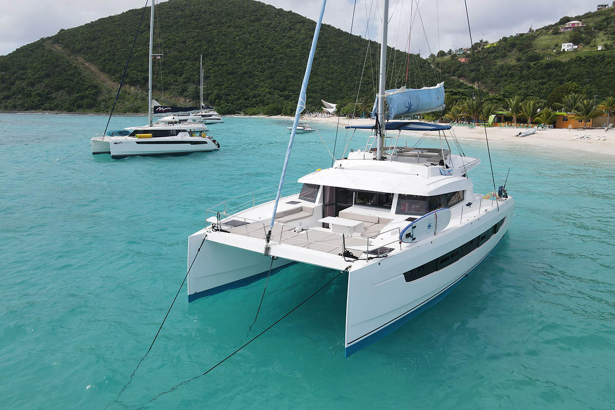 NE PLUS ULTRA, a 2023 Bali 5.4 available for charter in the British Virgin Islands.