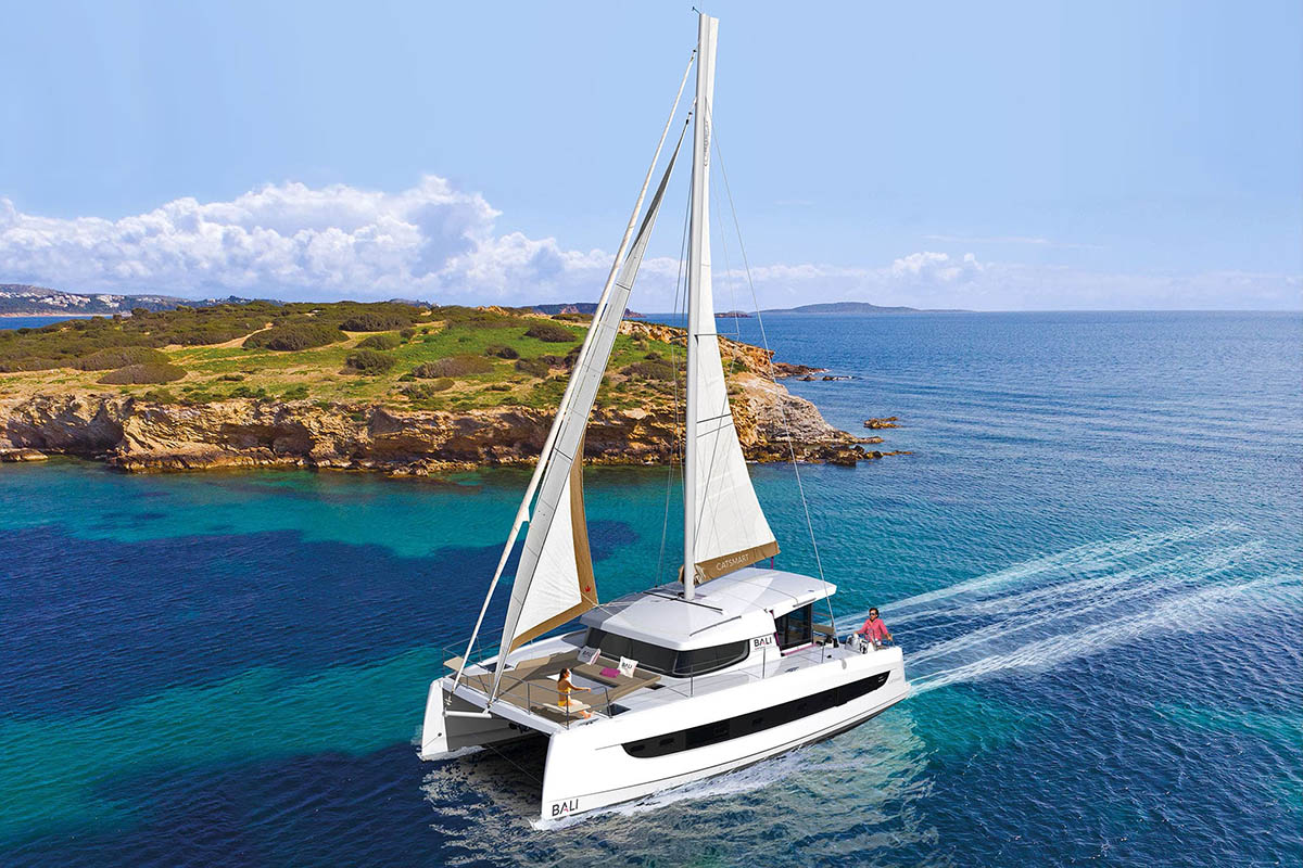 AMADEÜS, a 2024 Bali Catsmart available for charter in Croatia.