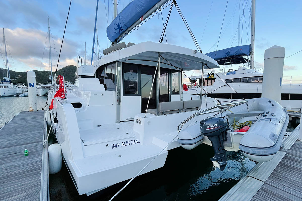 IMY AUSTRAL_X, a 2022 Bali Catspace available for charter in the British Virgin Islands.