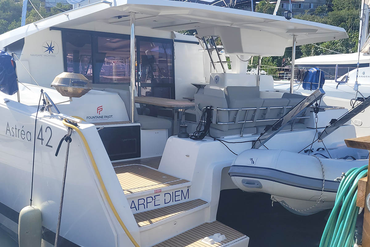 CARPE DIEM - BVI, a 2020 Fountaine Pajot Astrea 42 available for charter in the British Virgin Islands.