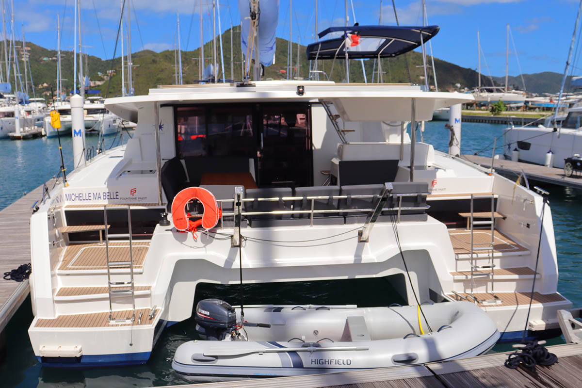 MICHELLE MA BELLE, 2023 Fountaine Pajot Astrea 42 Quatuor, British Virgin Islands