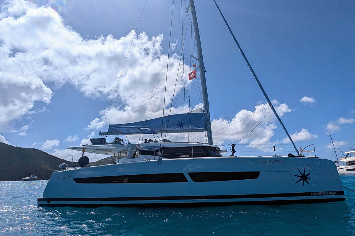 BEACHCOMBER, 2025 Fountaine Pajot Aura 51, British Virgin Islands