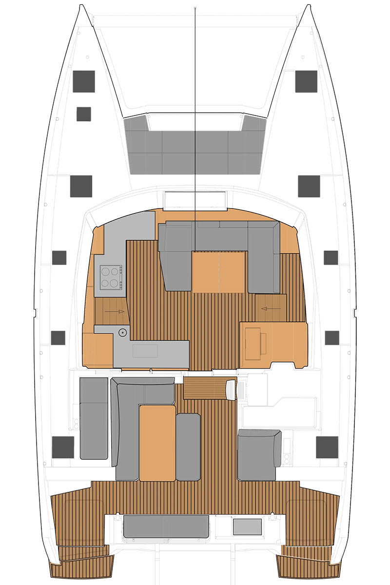 LIMIN'_X, 2024 Fountaine Pajot Elba 45, British Virgin Islands