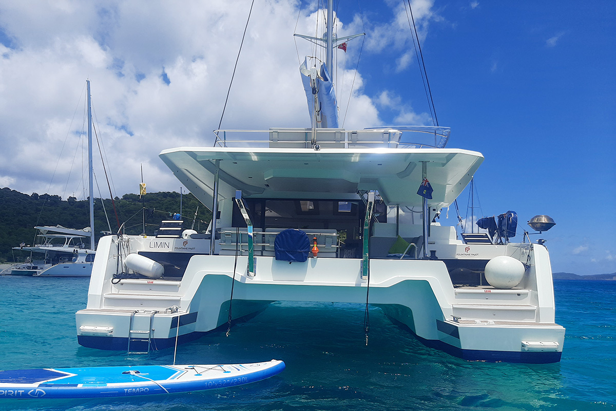LIMIN'_X, 2024 Fountaine Pajot Elba 45, British Virgin Islands