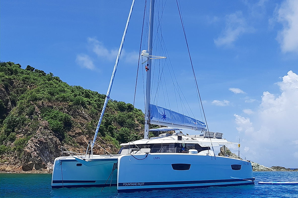 LIMIN'_X, 2024 Fountaine Pajot Elba 45, British Virgin Islands