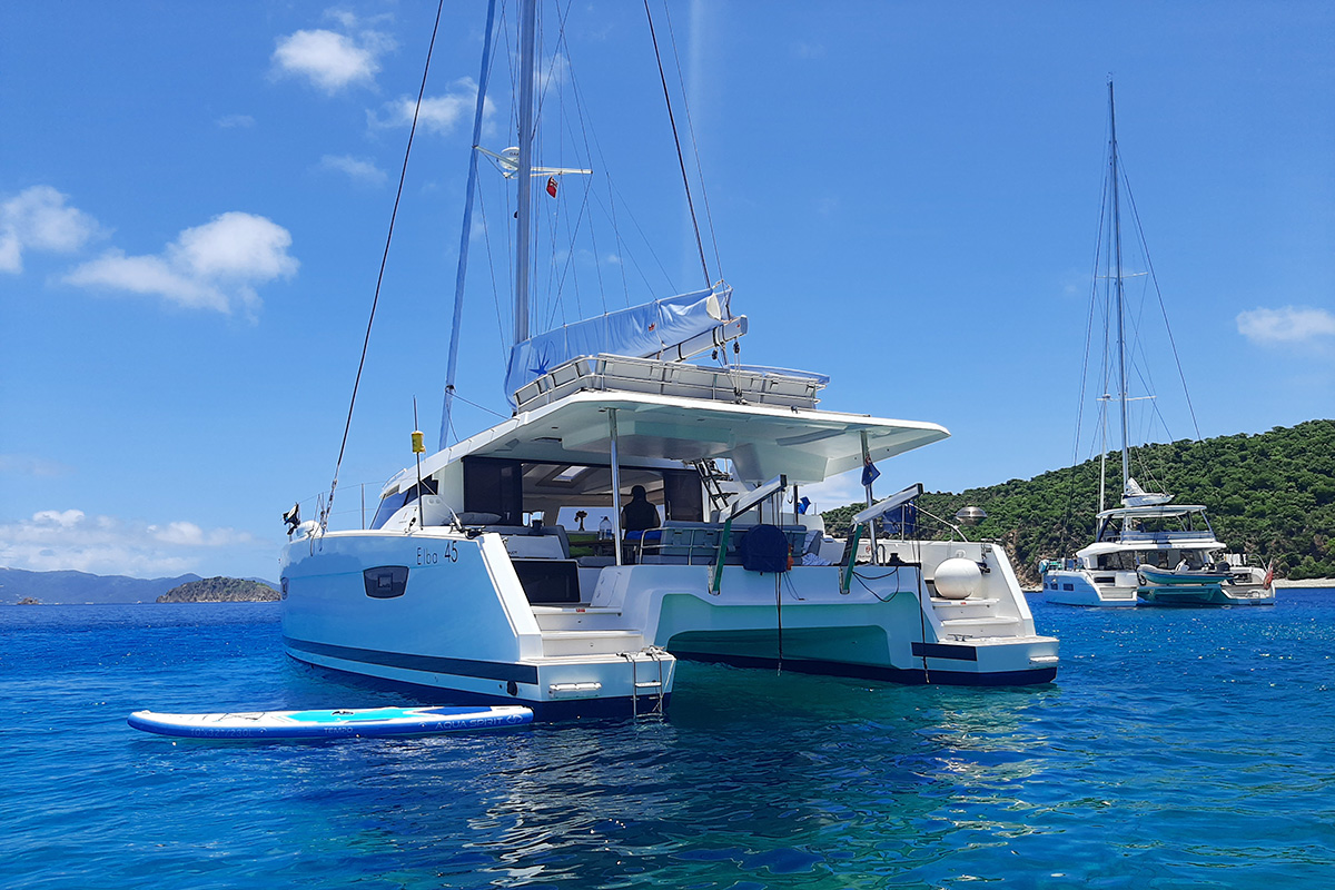 LIMIN'_X, 2024 Fountaine Pajot Elba 45, British Virgin Islands