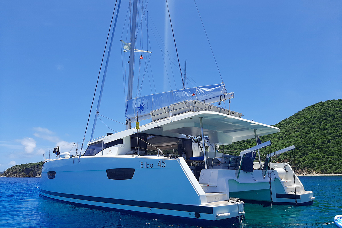 LIMIN'_X, 2024 Fountaine Pajot Elba 45, British Virgin Islands