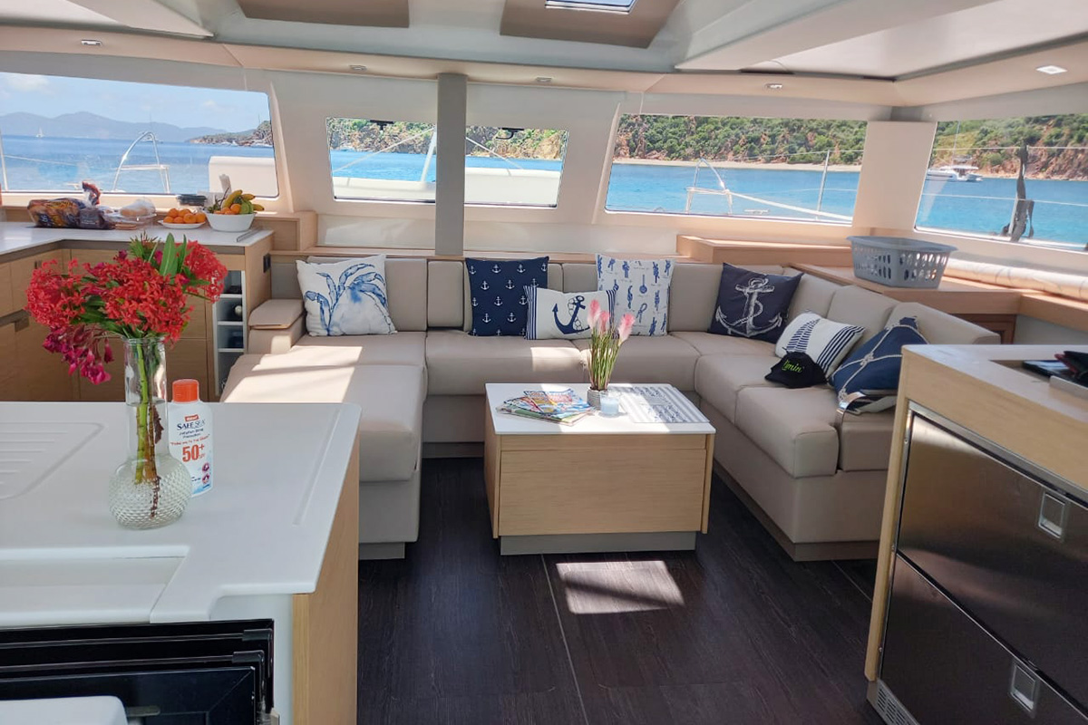 LIMIN'_X, 2024 Fountaine Pajot Elba 45, British Virgin Islands