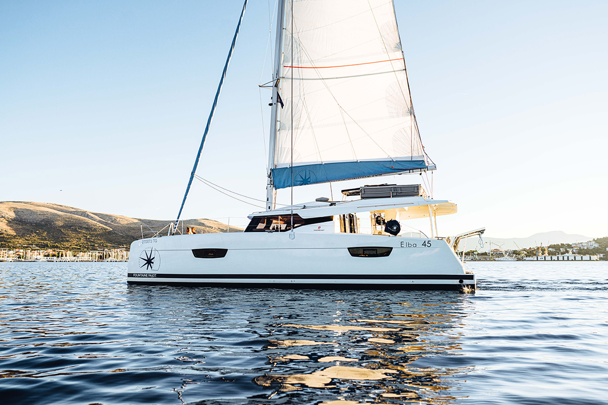 COCO, a 2020 Fountaine Pajot Elba 45 available for charter in Croatia.