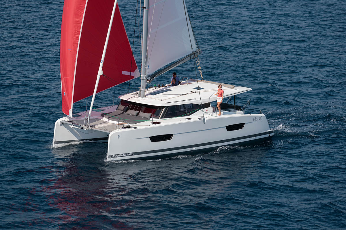 MONKEY PUPPY, a 2022 Fountaine Pajot Isla 40 available for charter in Greece.