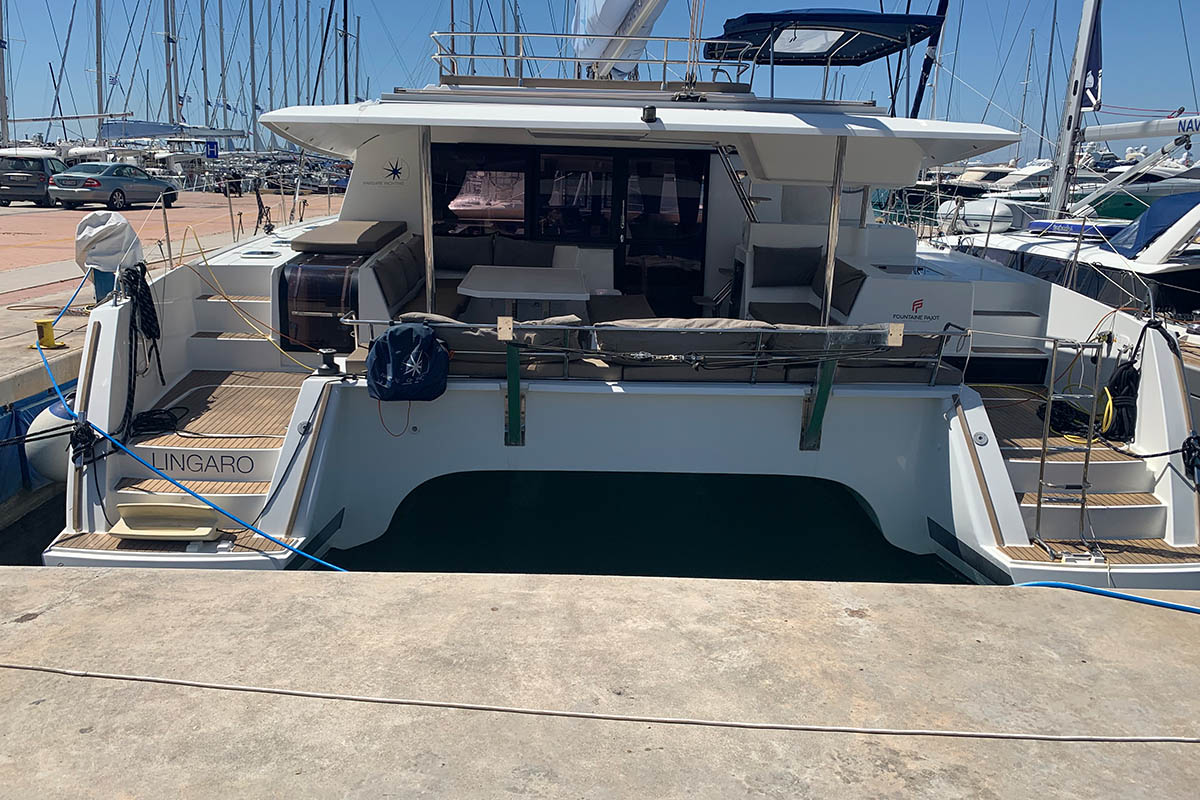 LINGARO, 2019 Fountaine Pajot Saba 50, Greece