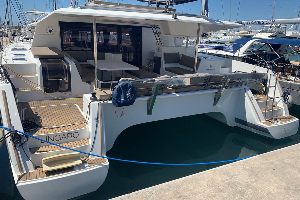 LINGARO, 2019 Fountaine Pajot Saba 50, Greece