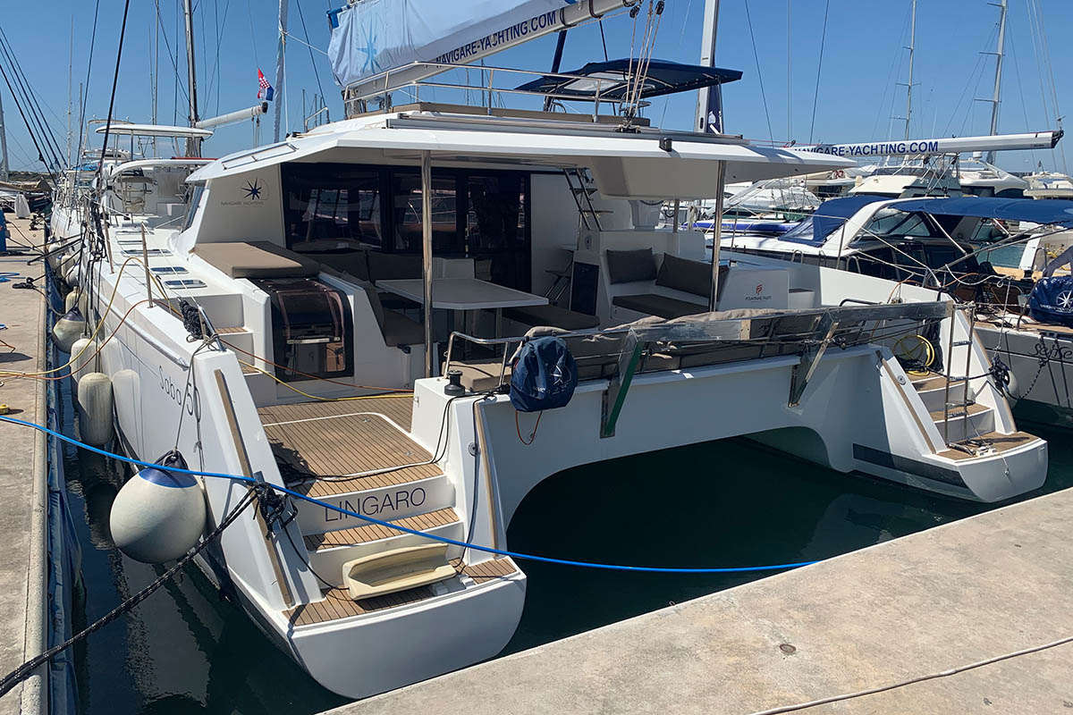 LINGARO, 2019 Fountaine Pajot Saba 50, Greece