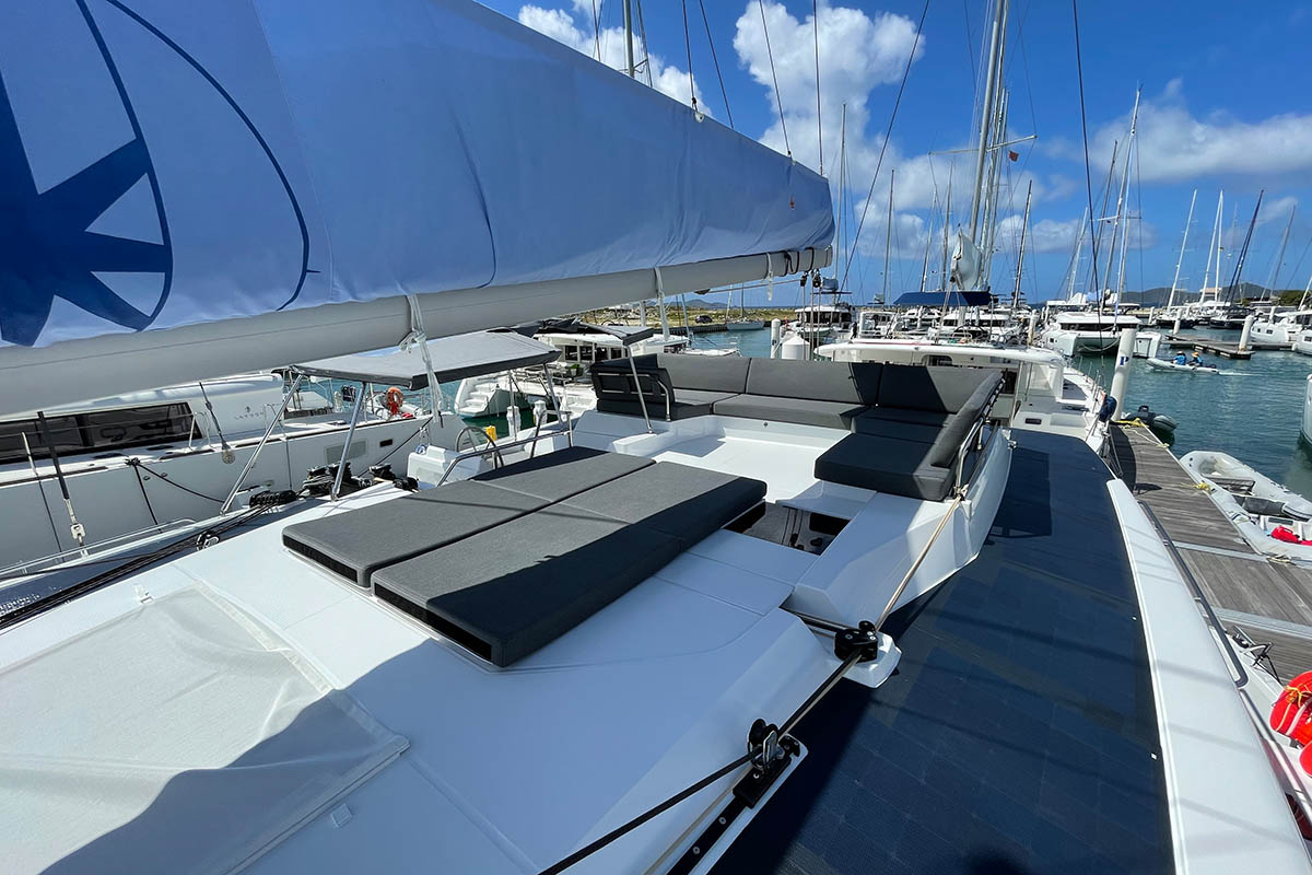 KNOTTY CAT (FOREVER YOUNG), 2022 Fountaine Pajot Tanna 47, British Virgin Islands