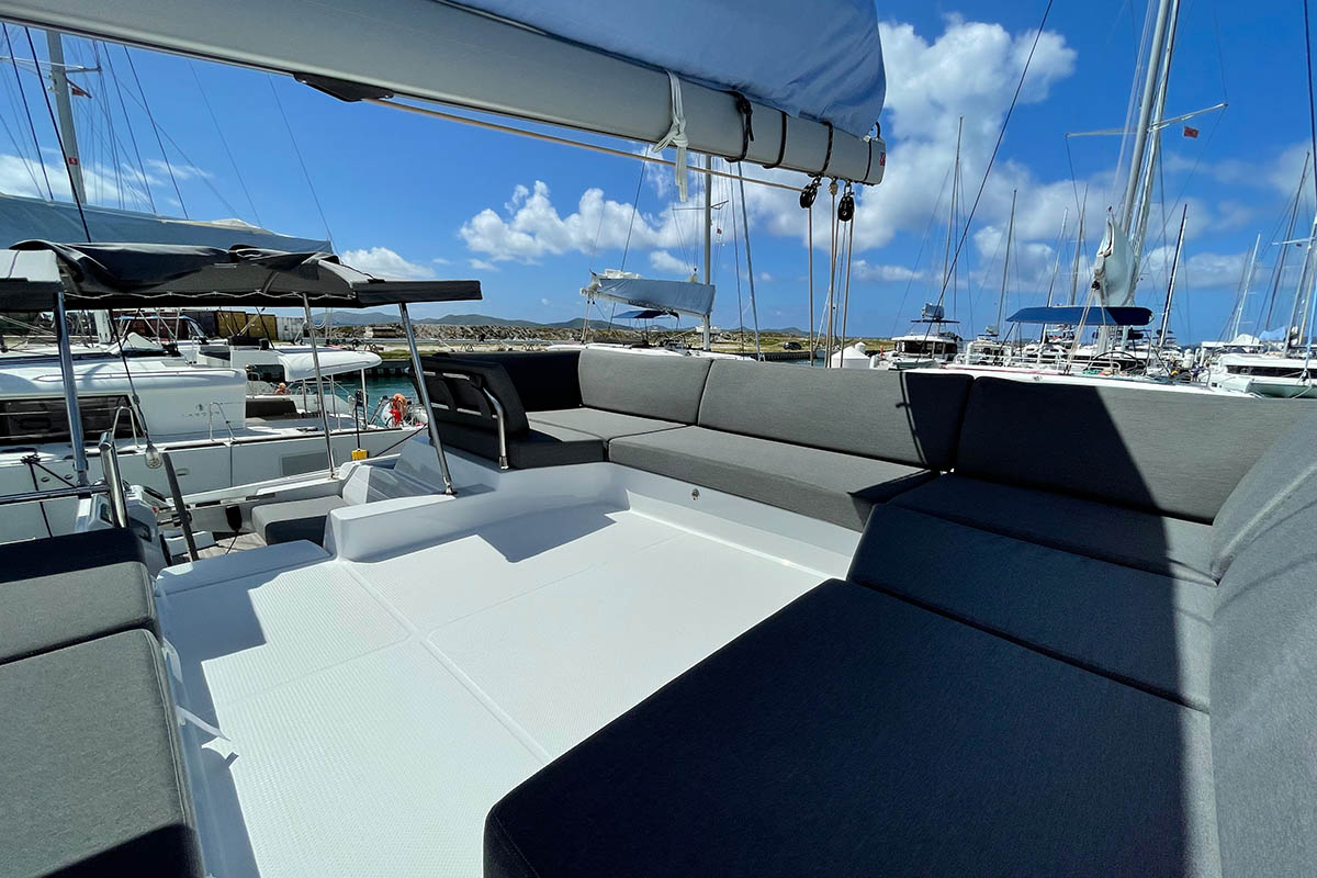 KNOTTY CAT (FOREVER YOUNG), 2022 Fountaine Pajot Tanna 47, British Virgin Islands