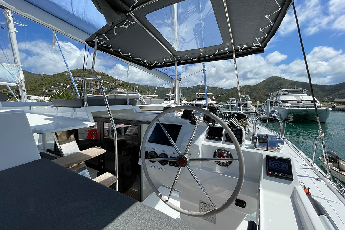 KNOTTY CAT (FOREVER YOUNG), 2022 Fountaine Pajot Tanna 47, British Virgin Islands