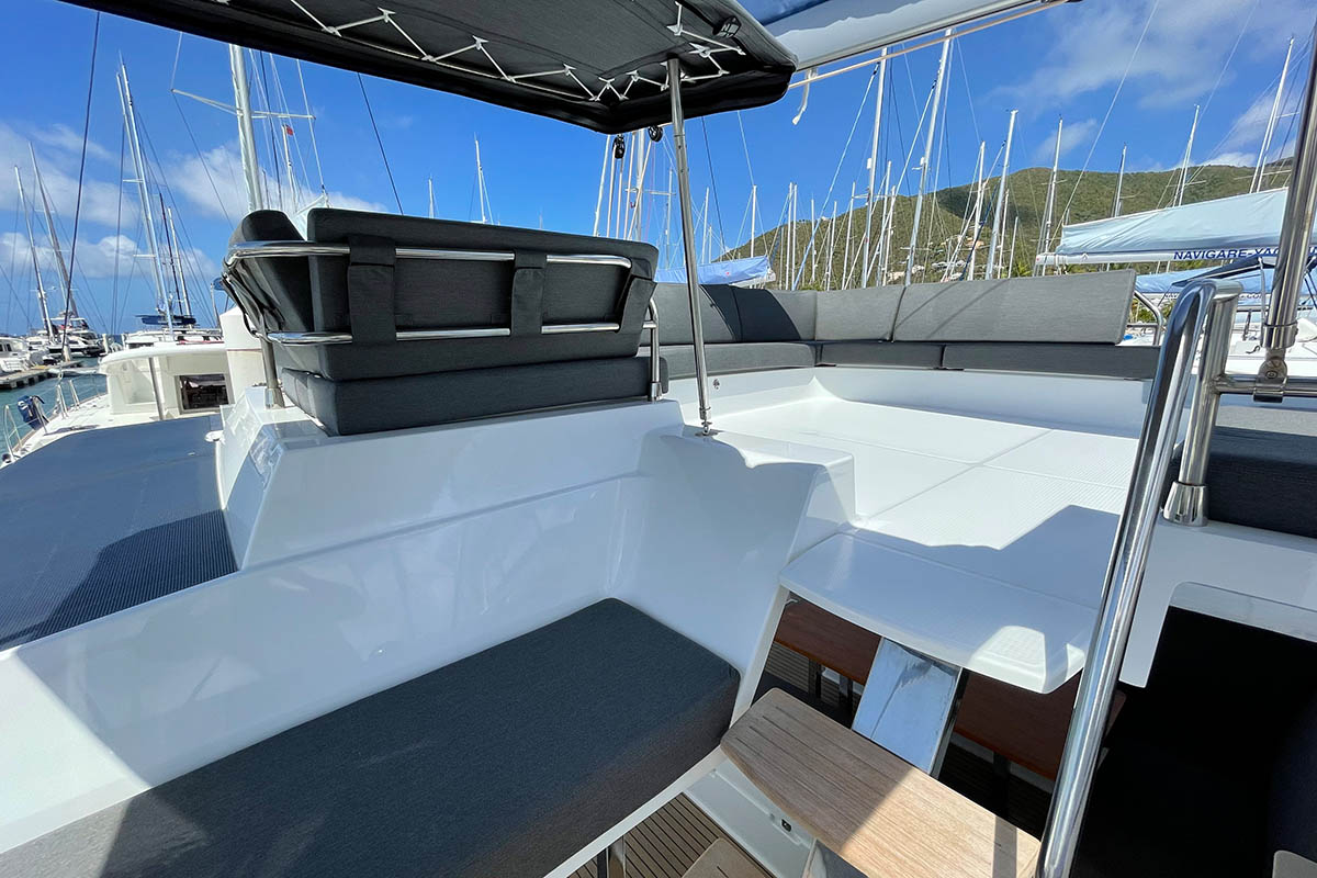 KNOTTY CAT (FOREVER YOUNG), 2022 Fountaine Pajot Tanna 47, British Virgin Islands