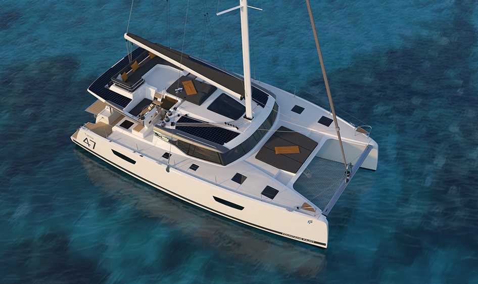 2023 Fountaine Pajot Tanna 47 'NO SHOES_X', available for bareboat charter in British Virgin Islands