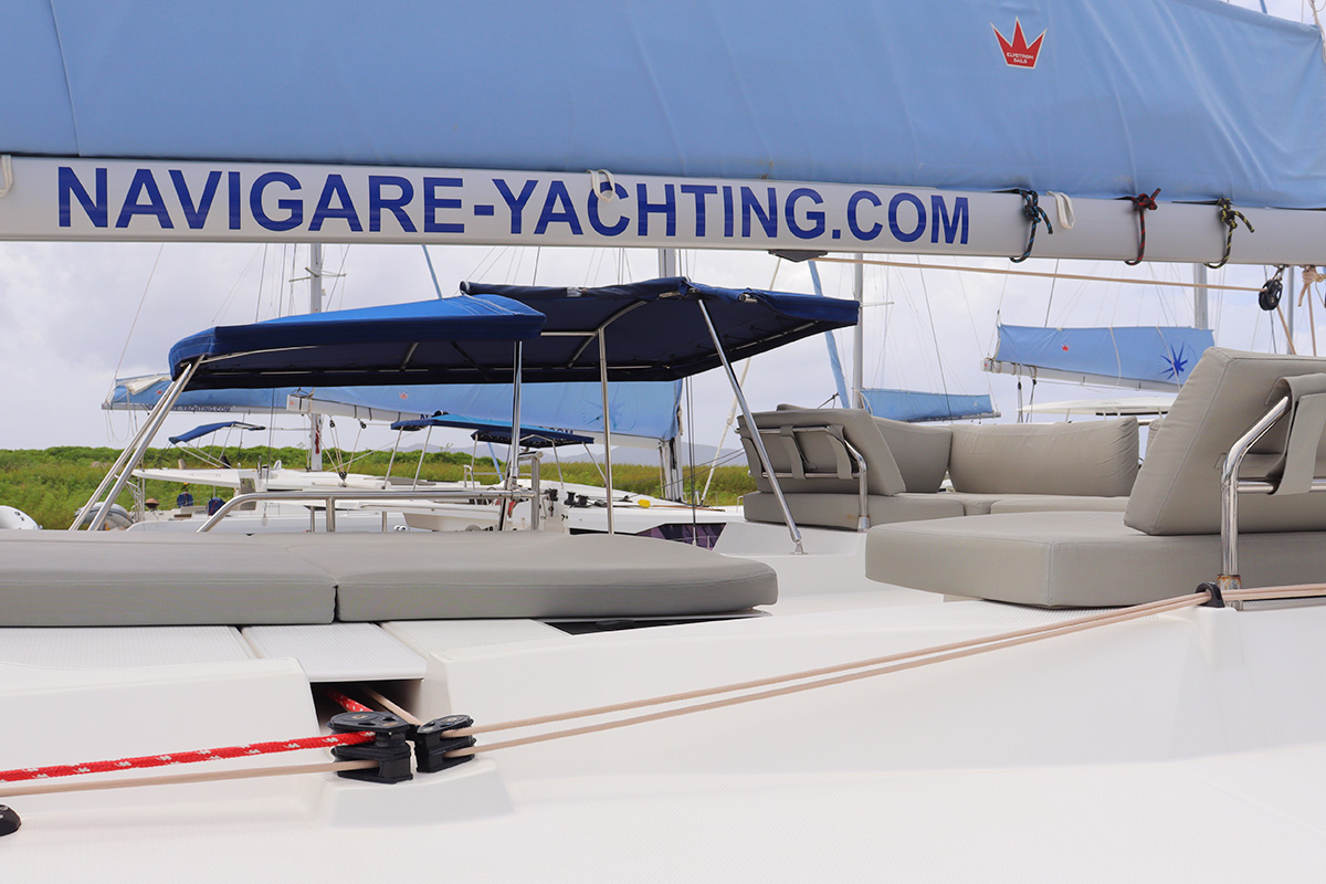 NO SHOES_X, 2023 Fountaine Pajot Tanna 47, British Virgin Islands