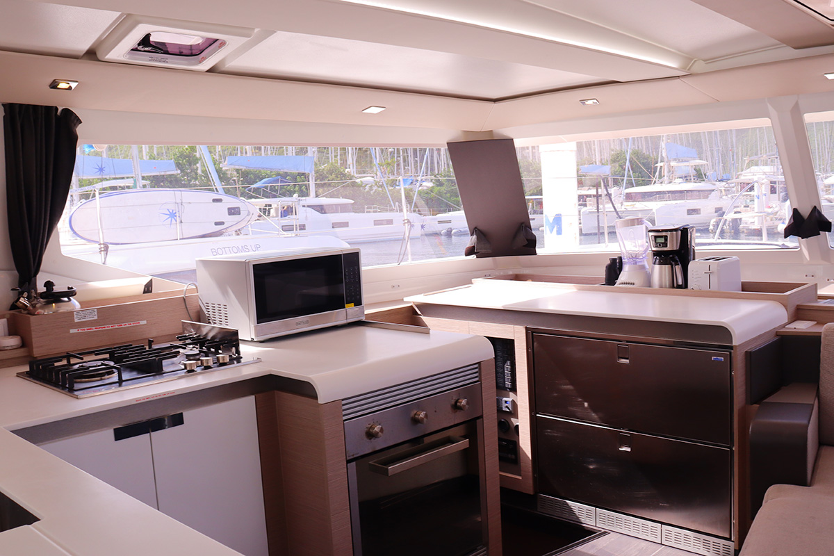 NO SHOES_X, 2023 Fountaine Pajot Tanna 47, British Virgin Islands