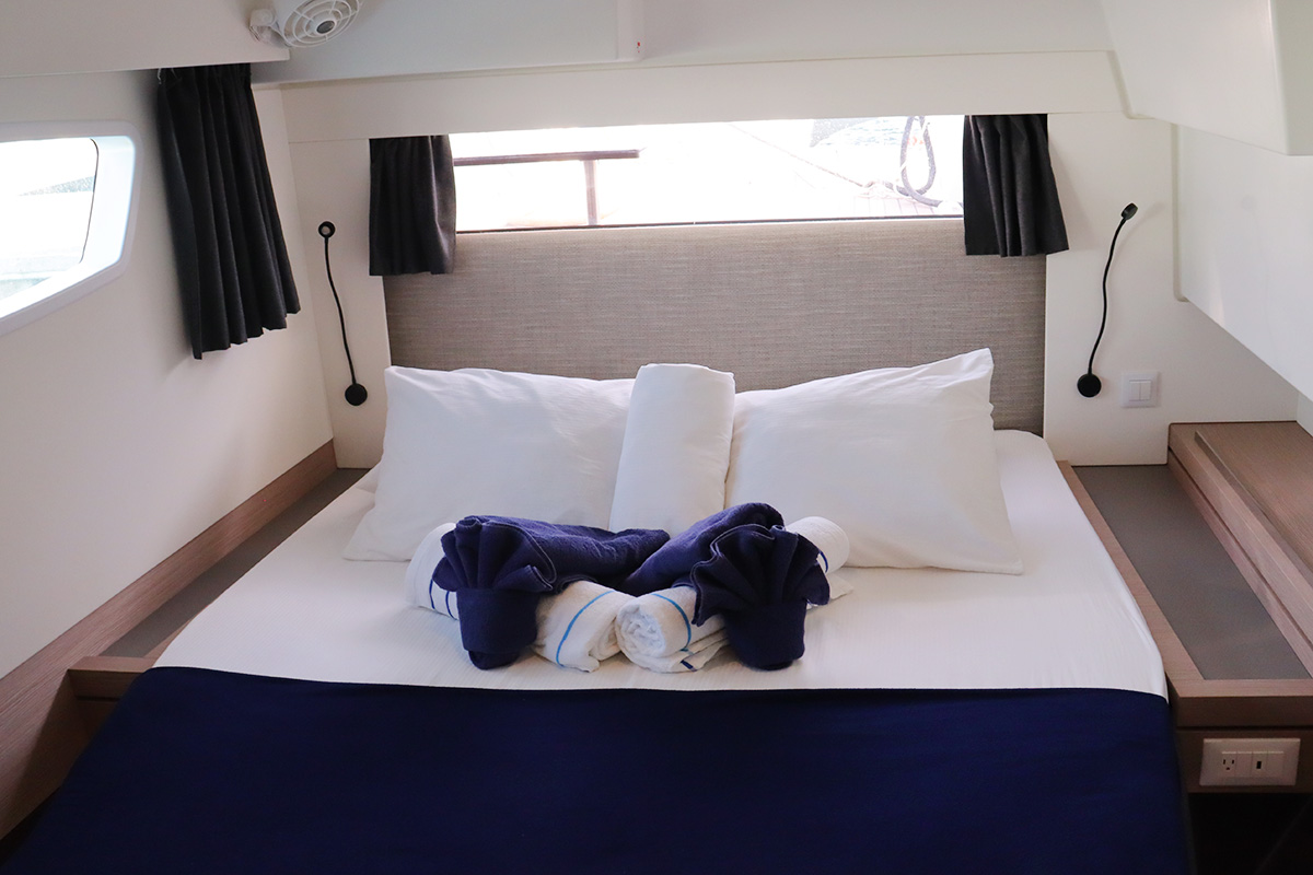 NO SHOES_X, 2023 Fountaine Pajot Tanna 47, British Virgin Islands