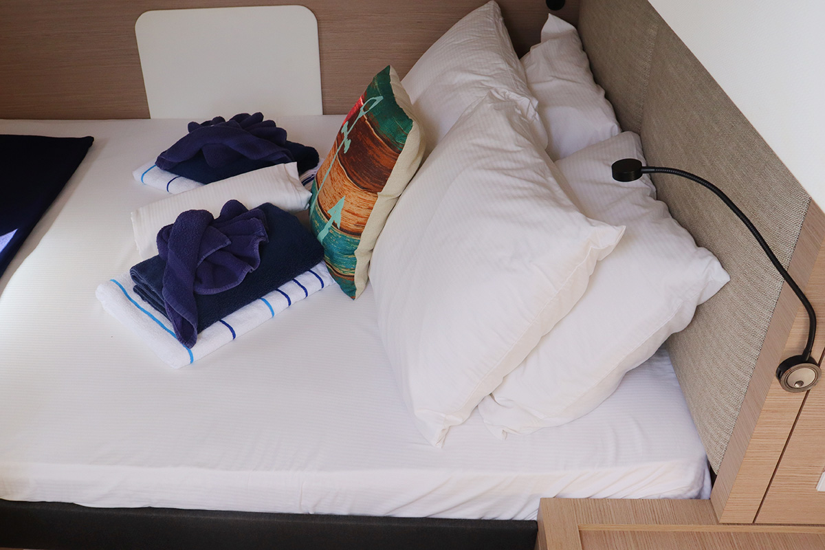 NO SHOES_X, 2023 Fountaine Pajot Tanna 47, British Virgin Islands