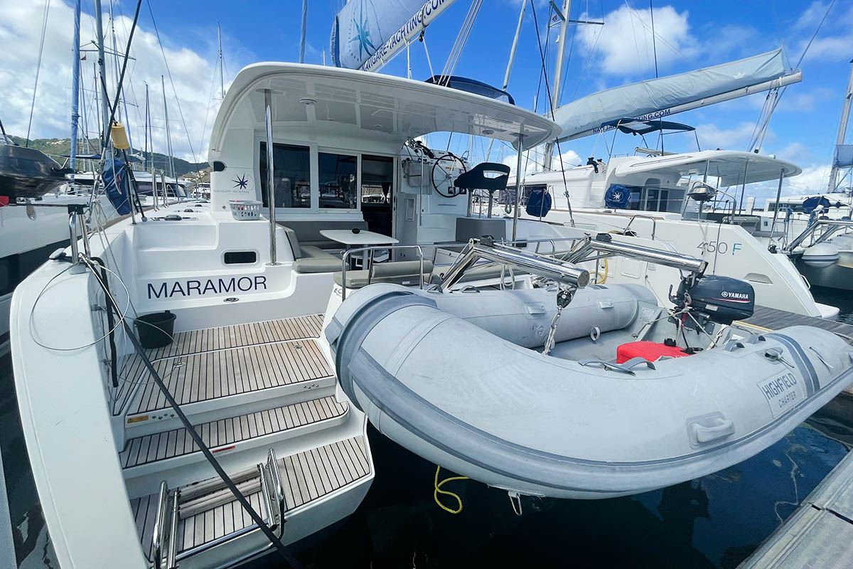 2020 Lagoon 40 'MARAMOR', available for bareboat charter in British Virgin Islands