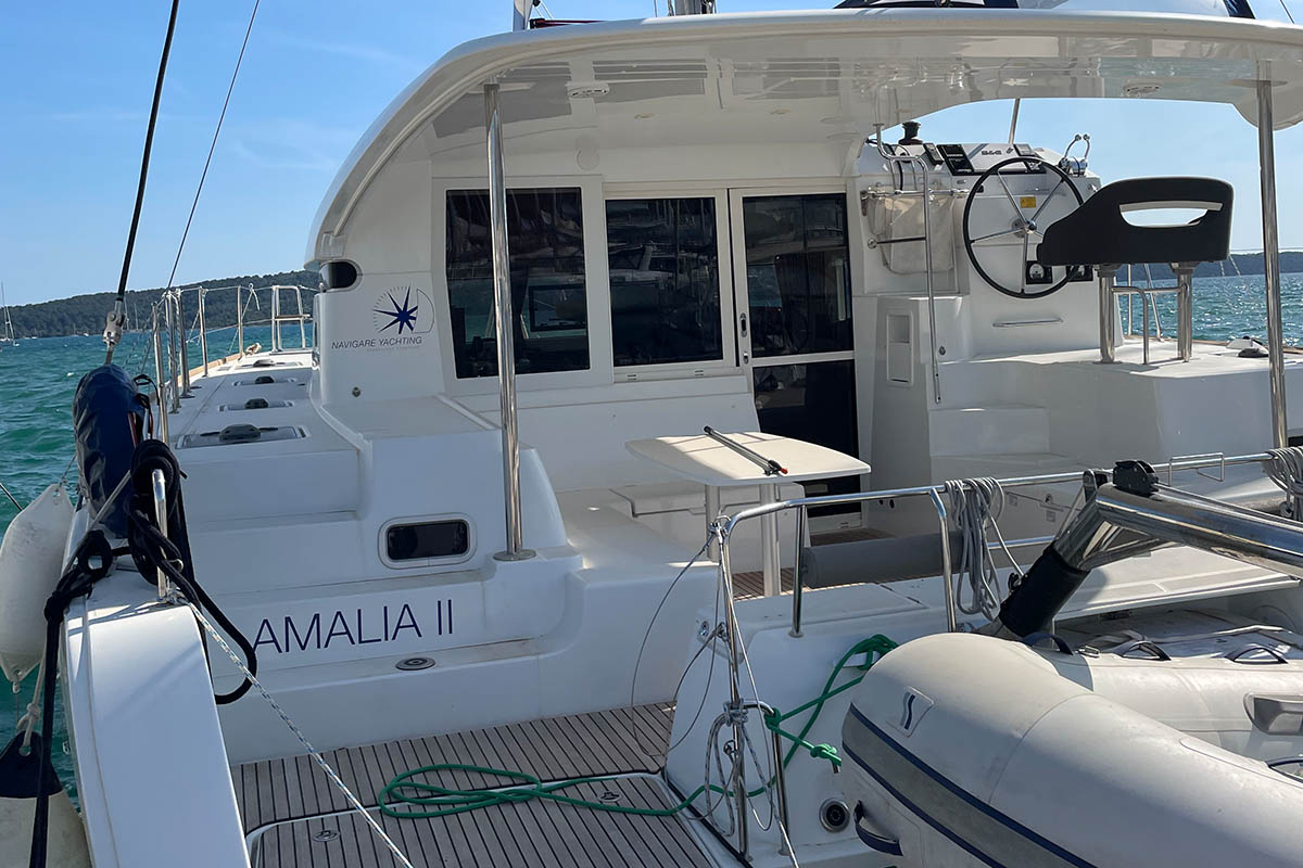 AMALIA II, a 2019 Lagoon 40 available for charter in Croatia.