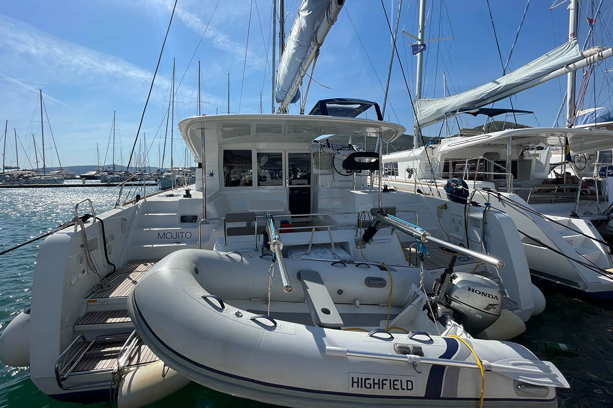 2019 Lagoon 40 'MOJITO', available for bareboat charter in Croatia