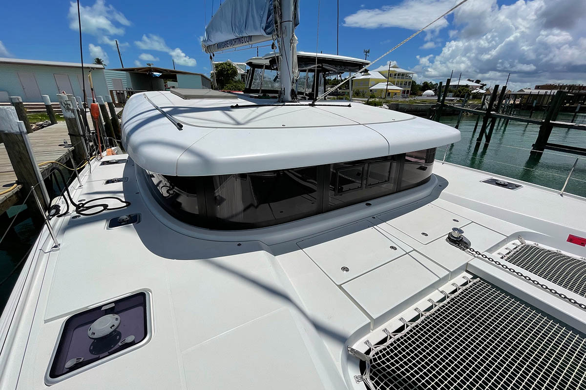 HATHOR, a 2023 Lagoon 42 available for charter in Greece.