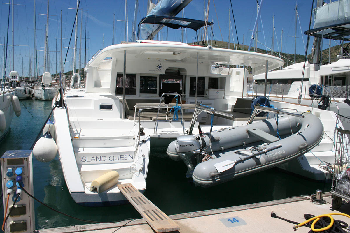2019 Lagoon 450 F 'ISLAND QUEEN', available for bareboat charter in Croatia