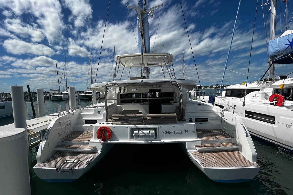 CHIPS ALL IN, 2021 Lagoon 46, British Virgin Islands