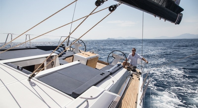 IRMO, a 2020 Oceanis 51.1 available for charter in Greece.