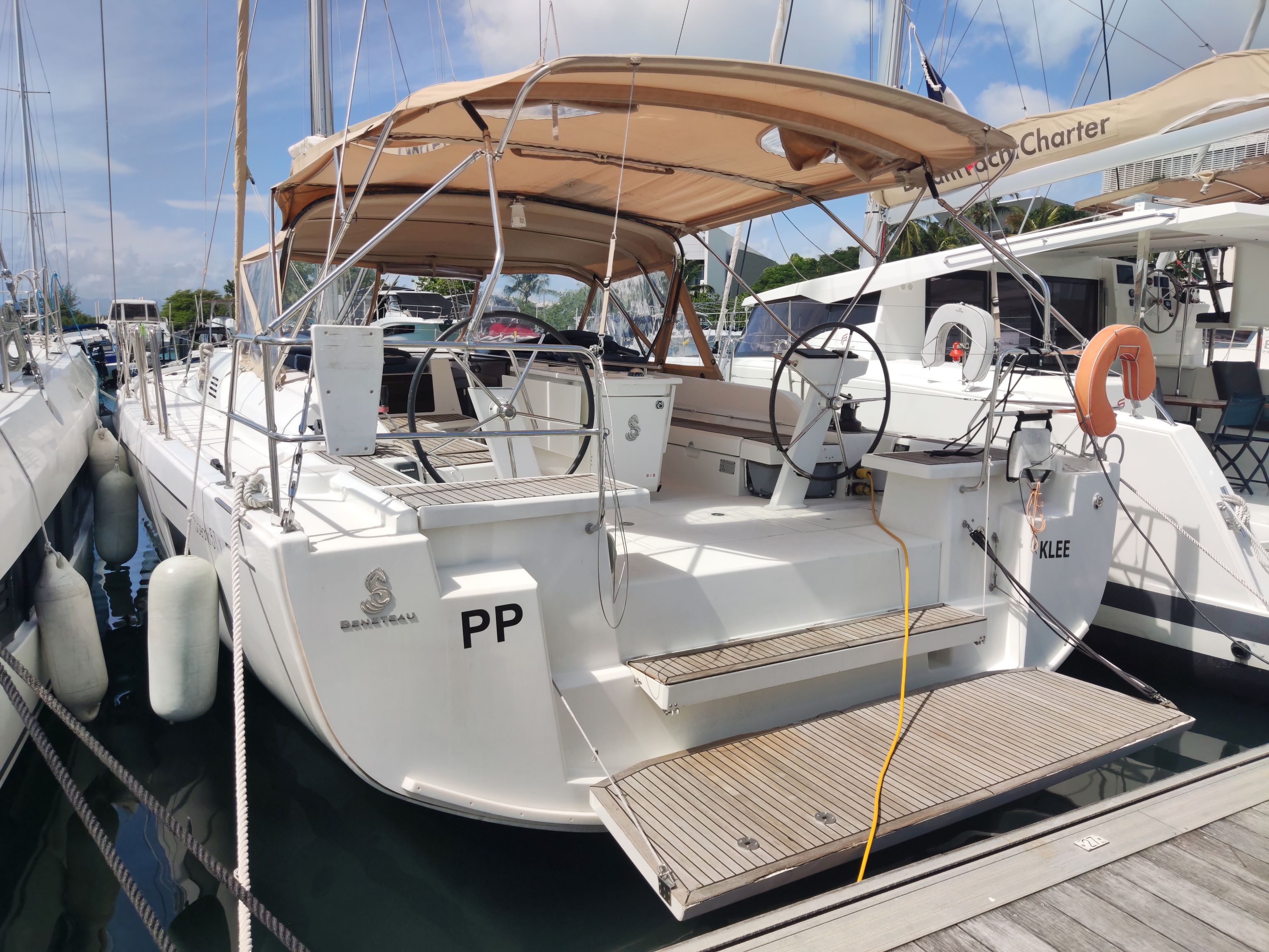 KLEE, a 2019 Oceanis 51.1 available for charter in St. Vincent and the Grenadines.