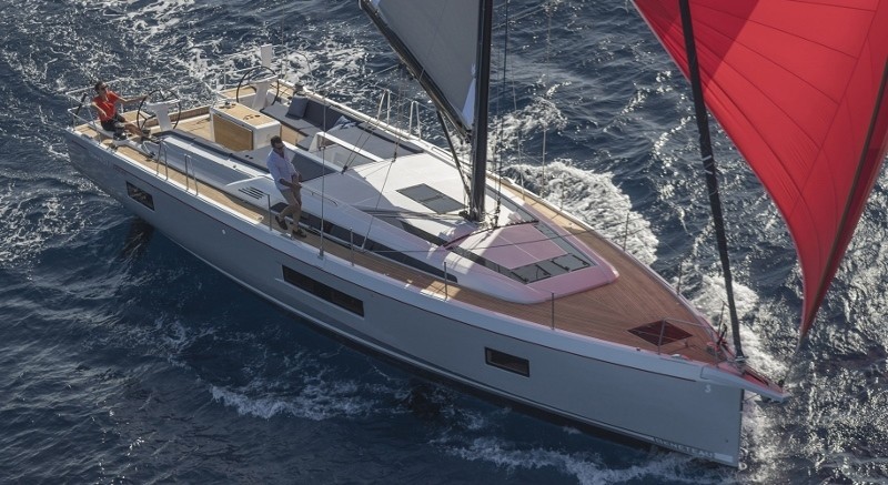 SNIPE, a 2019 Oceanis 51.1 available for charter in Greece.