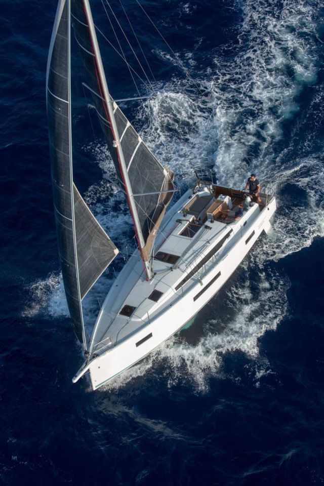 2022 Sun Odyssey 410 'ERETMOCHELYS', available for bareboat charter in Exuma Bahamas