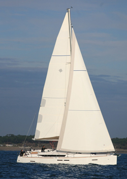 UTRILLO, a 2016 Sun Odyssey 439 available for charter in Tahiti.