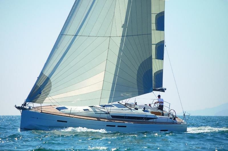 KALAMOS, a 2018 Sun Odyssey 449 available for charter in Greece.